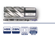 Сверла ∅ 12,0-60,0 HSS корончатые L реж=30  1950 Bohrcraft