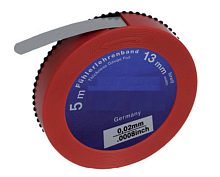 Щупы 0,01-1,00 сталь лента 5 м в рулетках Vogel