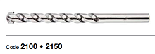 Сверла по камню с цилиндрическим хвостовиком серий 2100, 2150 Bohrcraft