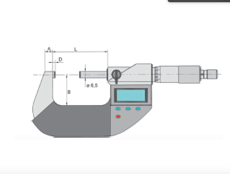 Микрометры МКЦ 25 - 100 IP65 с USB выводом данных Vogel