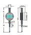 Индикаторы ИЧЦ 12,7 - 50,8 мм с выводом данных Vogel
