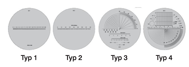 Лупа ⦰ 35 мм с подсветкой и измерительной шкалой