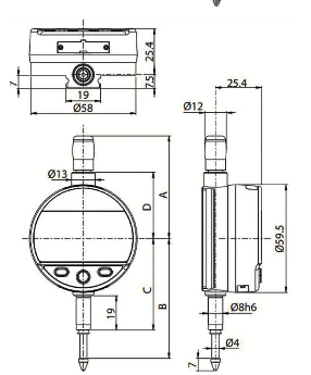 Индикаторы ИЧЦ 12,5 - 150 IP 54 Proximity Vogel