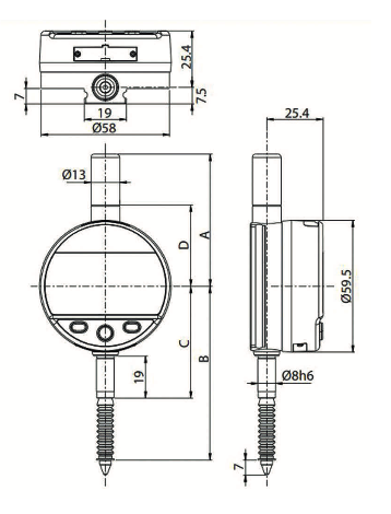 Индикаторы ИЧЦ 12,5 - 50,0 IP 67 с Proximity Vogel