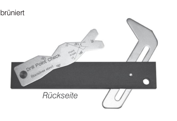 Шаблон контроля углов 60-160 заточки универсальный Vogel