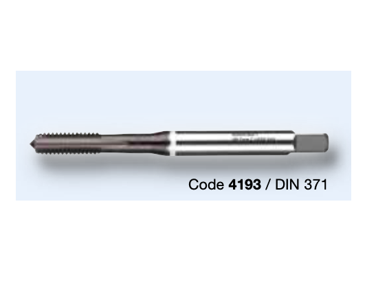 Метчики М3-М24 HSSE TiCN (белое кольцо) серые чугуны 4193 Bohrcraft