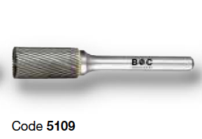 Борфрезы тв. спл. цилиндрические с торцевыми насечками Bohrcraft