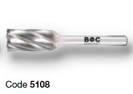 Борфрезы тв. спл. цилиндрические с торцевыми насечками Bohrcraft