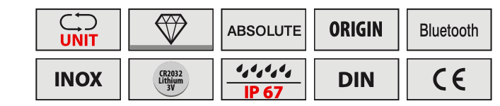 Штангенциркули ШЦЦ 150 - 300 Абсолют IP67 Vogel