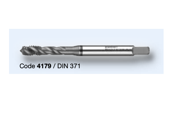 Метчики М3-М24 спиральные HSSE PM (чёрное кольцо) 4179 Bohrcraft