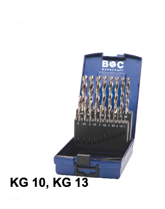 Наборы сверел шлифованных серии 1120  Bohrcraft