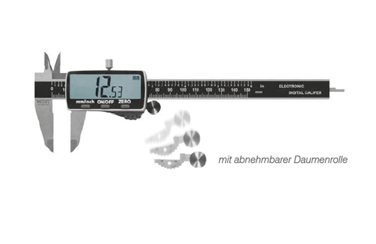Штангенциркули ШЦЦ 150 - 300 в пластиковом корпусе Vogel