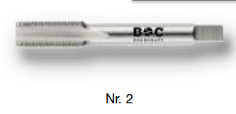 Метчики MF3-MF63 HSS №1, №2 серия 4101 HSS Bohrcraft