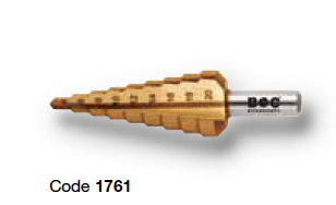 Сверла ∅ 4 - 40 ступенчатые HSS, HSS TiN, HSS TiALN 