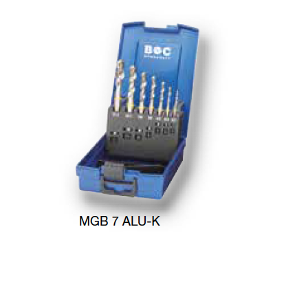 Набор М3 - М12 машинных метчиков и сверел Bohrcraft