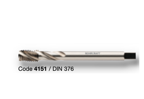 Метчики М3-М24 спиральные HSS серия 4150  Bohrcraft